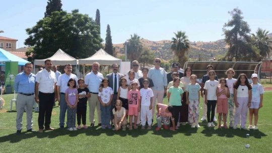 Kaymakam Taşkın, Yaz Kur'an Kursu öğrencileriyle buluştu