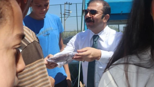Kaymakam Taşkın, Yaz Kur'an Kursu öğrencileriyle buluştu