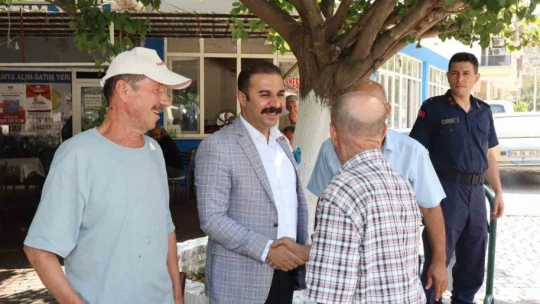 Kaymakam Taşkın Yeniköy'de vatandaşlarla buluştu