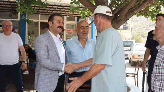Kaymakam Taşkın Yeniköy'de vatandaşlarla buluştu