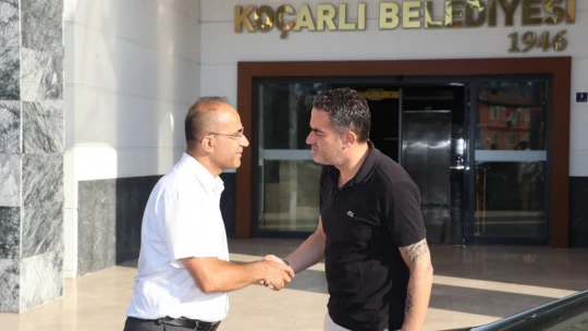 Kaymakam Tepeli'den Başkan Arıcı'ya veda ziyateti