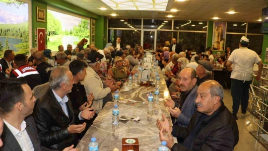 Kaymakam Tepeli iftar programında şehit yakınları ve gazileri ağırladı