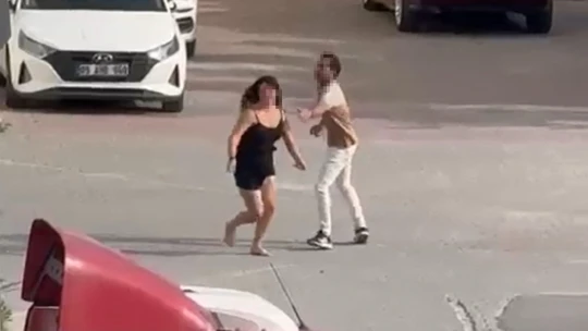 Kaza numarasını kimse yutmayınca genç kadın ayağa kalktı