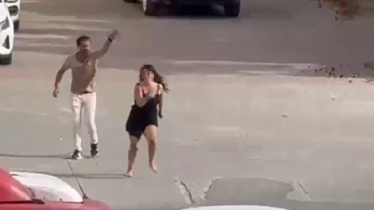 Kaza numarasını kimse yutmayınca genç kadın ayağa kalktı