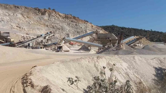 Kazadan sonra kum ocağındaki faaliyetler durduruldu