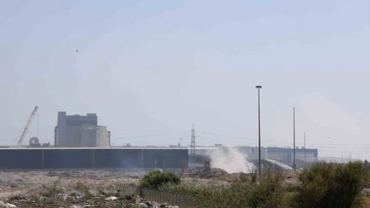 Kipaş Kağıt Fabrikası'ndaki yangın 43 gündür devam ediyor