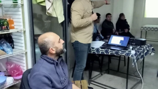 Kızılcaköylü üreticiler hayvan bakımı konusunda bilgilendirildi