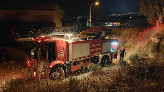 Kızına hediye aldığı otomobil yandı
