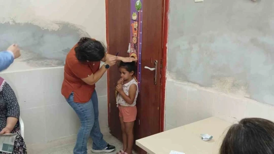 Kocagür'de diş taraması yapıldı