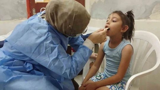 Kocagür'de diş taraması yapıldı