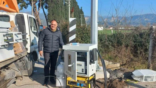 Kocagür'e, yüz tarama özellikli kameralar takıldı
