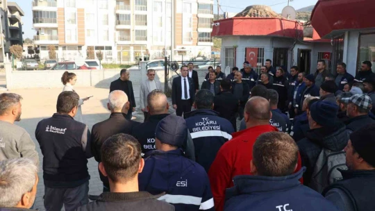 Koçarlı Belediyesi'nde iki aylık maaşlar hesaplara yatırıldı