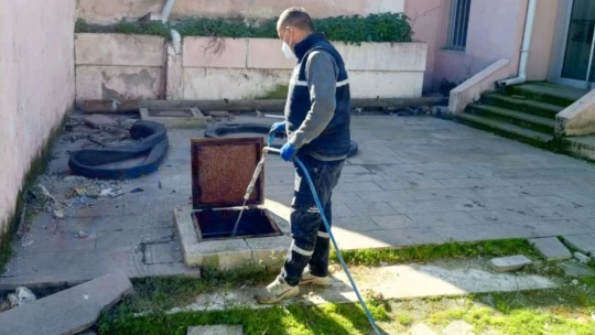 Koçarlı Belediyesi'nden haşere ve yabani otlara erken müdahale