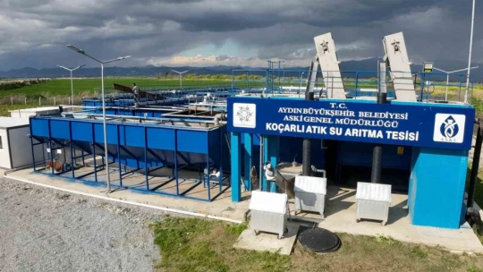 Koçarlı Biyolojik Arıtma Tesisi hizmete girdi