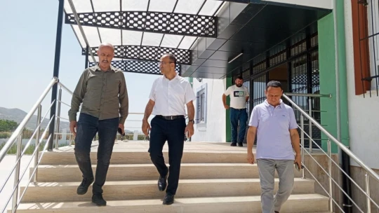 Koçarlı'da devam eden projeler hız kesmeden sürüyor
