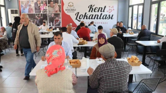 Koçarlı'da Kent Lokantası hizmete başladı