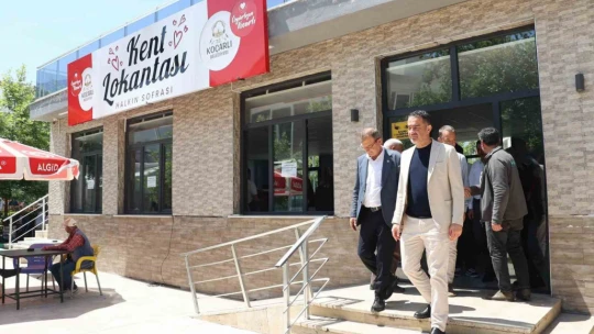 Koçarlı'da Kent Lokantası hizmete başladı