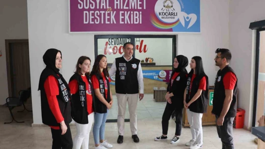 Koçarlı'da Sosyal Hizmet Destek Ekibi sahaya iniyor