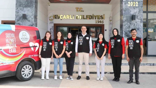 Koçarlı'da Sosyal Hizmet Destek Ekibi sahaya iniyor