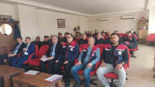 Koçarlı'da üreticiler tarım sigortaları hakkında bilgilendirildi