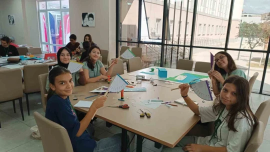 Koçarlı'daki okulun İklim Değişikliğinde Yeşil Hesaplamalar Projesi ilgi gördü