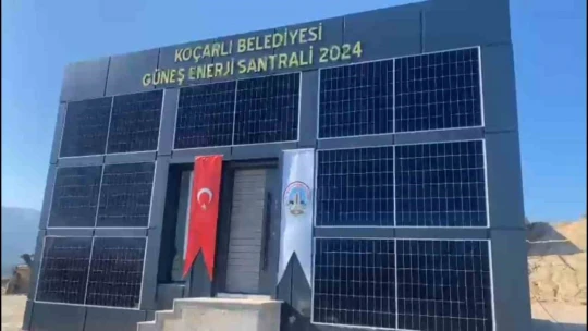 Koçarlı GES 'Elektrik üretimine başladı'