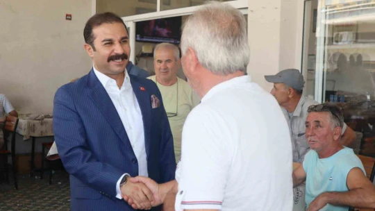 Koçarlı Kaymakamı Taşkın esnafın sorunlarını dinledi