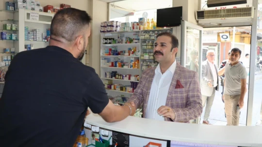 Koçarlı Kaymakamı Taşkın ilçe esnafı ile bir araya geldi