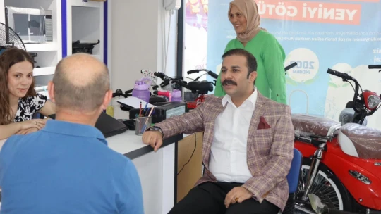 Koçarlı Kaymakamı Taşkın ilçe esnafı ile bir araya geldi