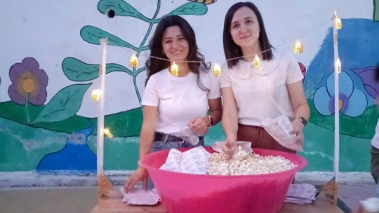 Köşk Akçaköy'de Açık Hava Sineması etkinliği