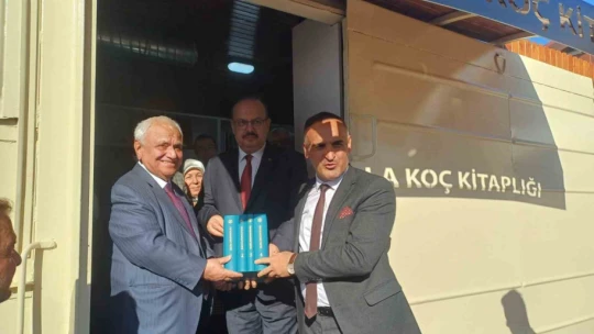 Köşk Atilla Koç İlçe Halk Kütüphanesi törenle hizmete açıldı