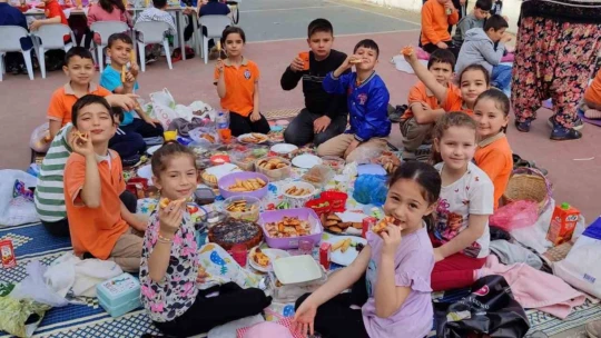 Köşk Başçayır İlkokulu'nda 'Hoşgeldin Bahar' etkinliği