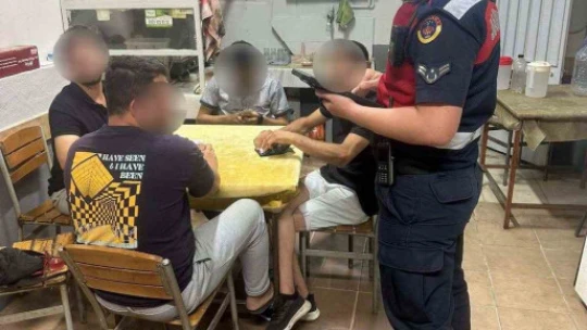 Köşk jandarmasından 'huzur' denetimi