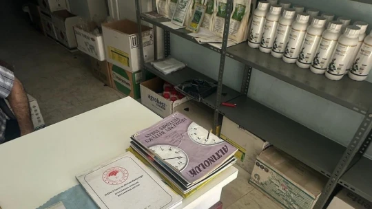 Köşk Tarım Müdürlüğü personelinden Karpuzlu'da denetim