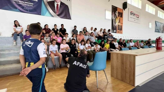 Köşk'te 'Afet farkındalık' eğitimi düzenlendi