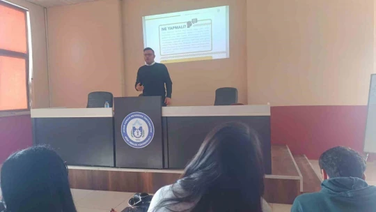 Köşk'te 'Dezonfarmasyonla Mücadele' semineri yapıldı