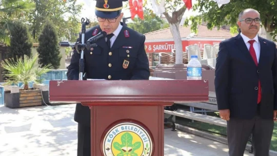 Köşk'te 30 Ağustos Zafer Bayramı törenle kutlandı