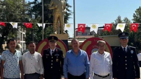 Köşk'te 30 Ağustos Zafer Bayramı törenle kutlandı
