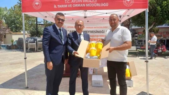 Köşk'te Akdeniz Meyve Sineği Tuzağı dağıtım töreni yapıldı