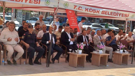 Köşk'te Akdeniz Meyve Sineği Tuzağı dağıtım töreni yapıldı