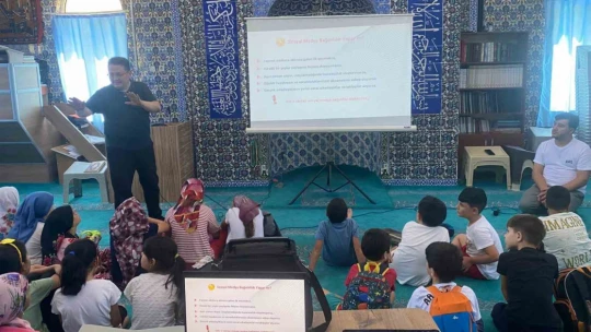 Köşk'te bağımlılıkla mücadele semineri