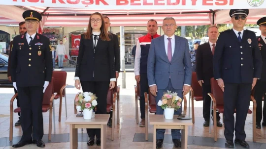 Köşk'te Cumhuriyet Bayramı törenle kutlandı
