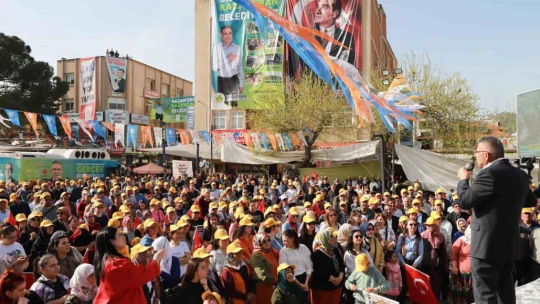 Köşk'te Güler galibiyetini kutladı