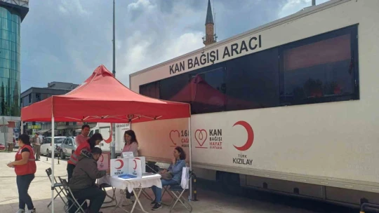 Köşk'te kan bağışı kampanyası düzenlendi