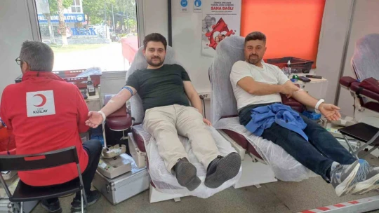 Köşk'te kan bağışı kampanyası düzenlendi