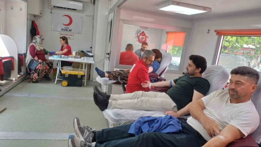 Köşk'te kan bağışı kampanyası düzenlendi