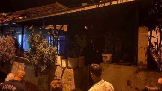 Köşk'te klimadan çıkan yangın korkuttu