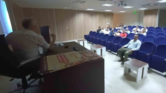 Köşk'te muhtarlar, 2025 Genel Tarım Sayımı konusunda bilgilendirildi