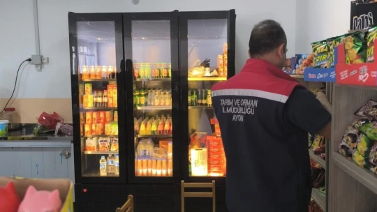 Köşk'te okul kantinleri denetlendi