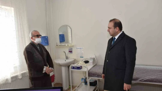 Köşk'te sağlık çalışmaları yerinde incelendi